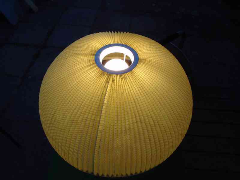 Retro starožitná stolní lampa lampička DDR NDR svítí krásně - foto 16