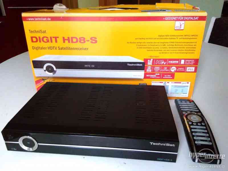 HD satelitní přijímač Technisat HD8-S - foto 1
