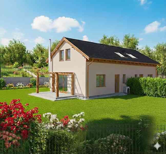 Novostavba 1/2 dvojdomku v blízkosti SKI areálu Monínec  