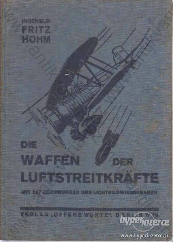 Die Waffen der Luftstreitkräfte Fritz Hohm 1935 - foto 1