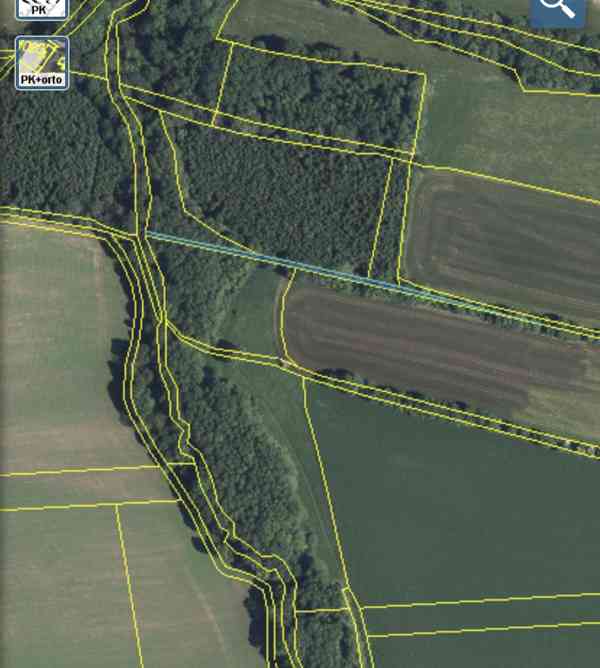 Lesní pozemek a pozemky ostatní plochy Horní Lánov - foto 15