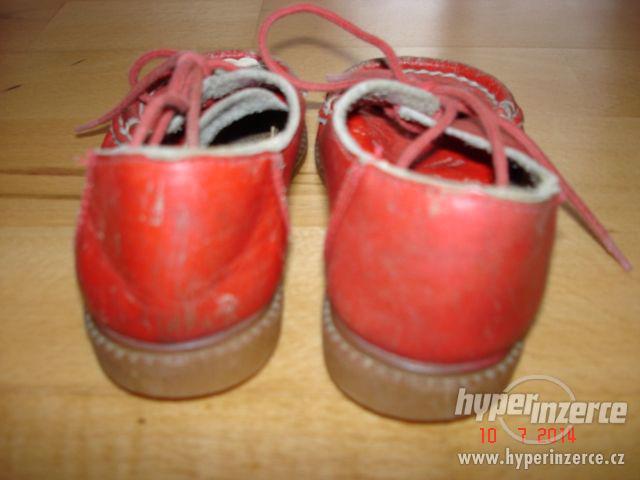 botičky kožené vel.13,5 - foto 4
