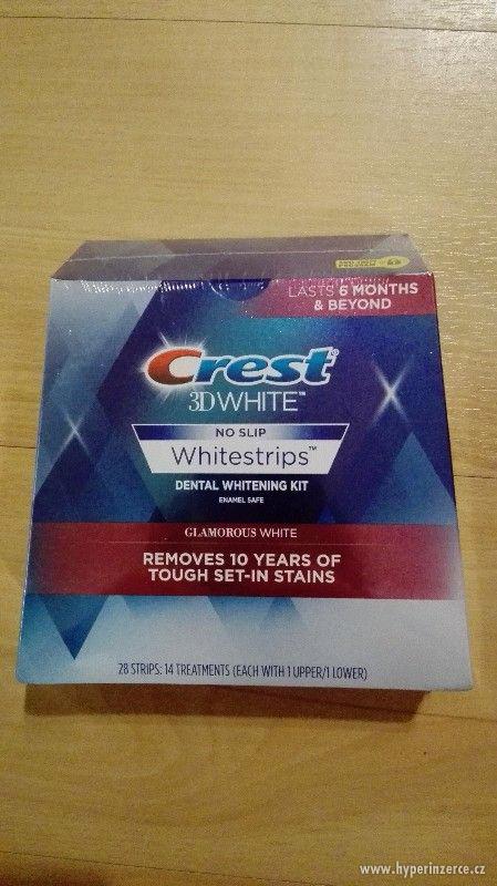 CREST Glamorous white - 28 pásků, dovoz USA - foto 1