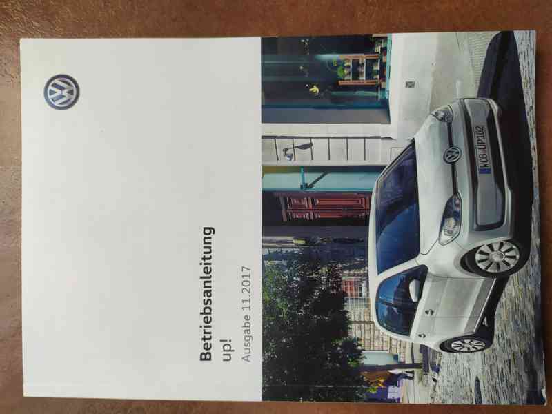 Volkswagen VW Up Lift 2017- Navod k pouziti manual