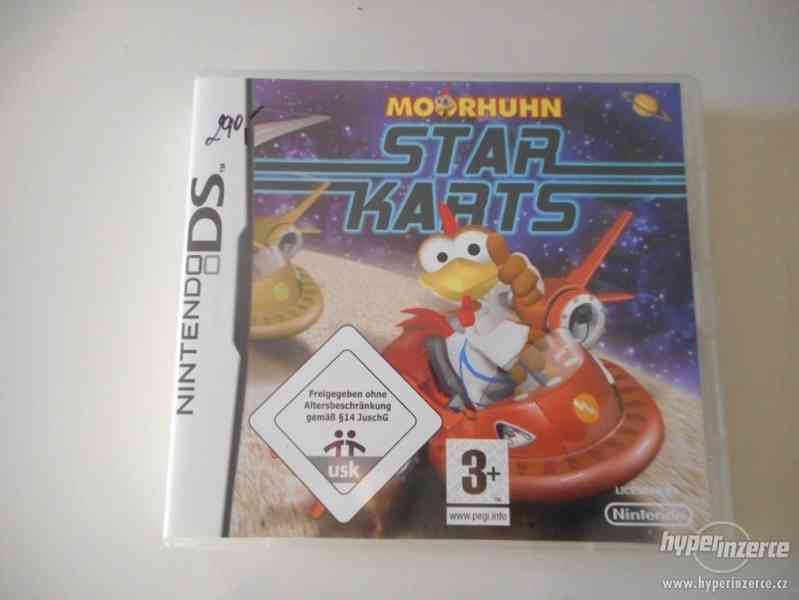 Nintendo DS hra MOORHUHN Star Karts - foto 1