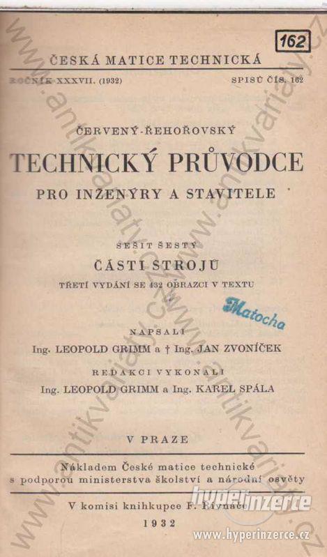 Technický průvodce pro inženýry a stavitele 1932 - foto 1