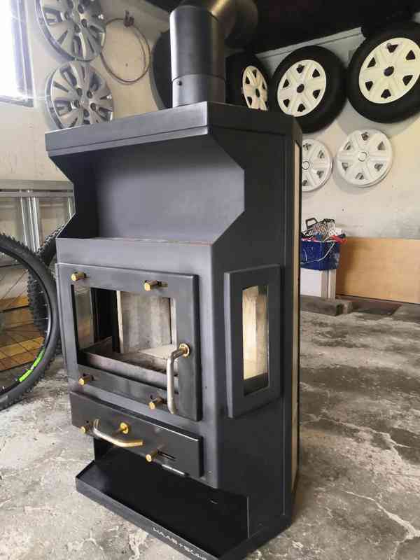 Krbová kamna Haas+Sohn DELTA mini 5 kW – 2 500 Kč - foto 5