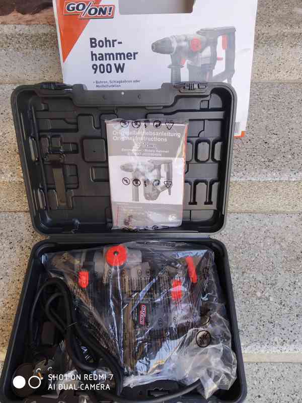 Prodám NEPOUŽITÉ bourací kladivo GO/NO -900 W.  - foto 3