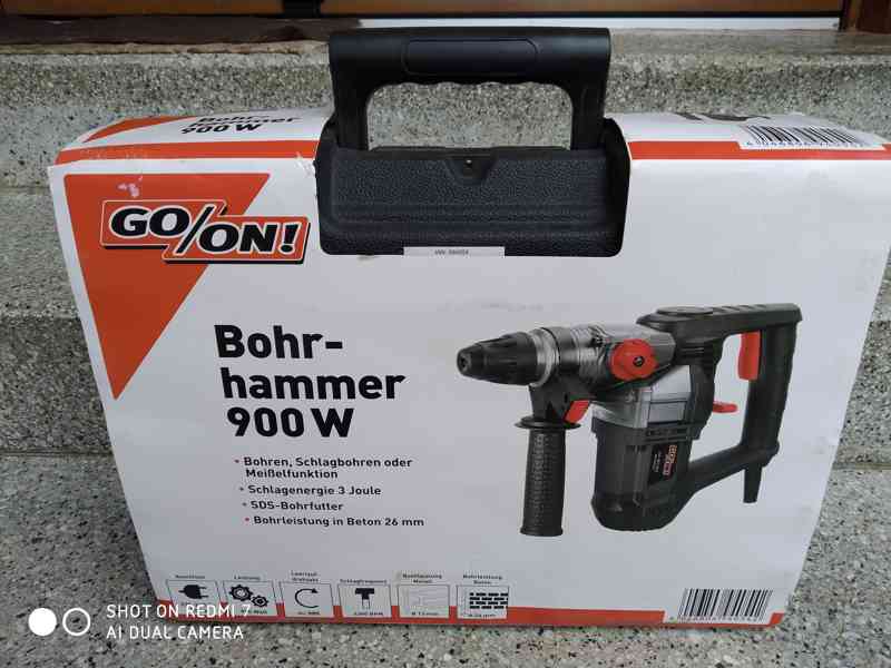 Prodám NEPOUŽITÉ bourací kladivo GO/NO -900 W.  - foto 5