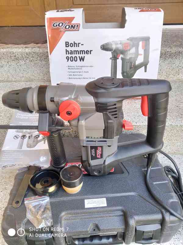 Prodám NEPOUŽITÉ bourací kladivo GO/NO -900 W.  - foto 7