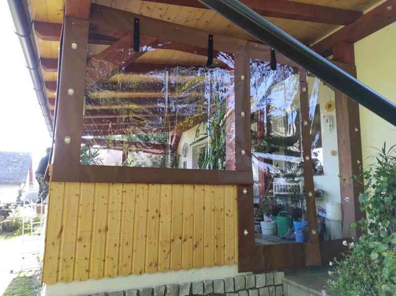 Zakrytí a zateplení pergol - plachty na pergolu - foto 7
