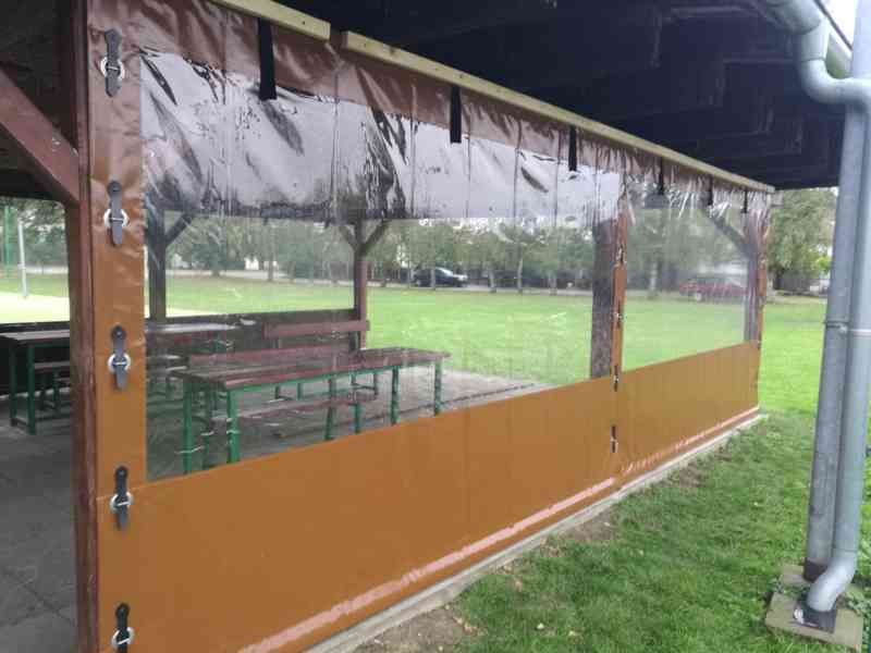 Zakrytí a zateplení pergol - plachty na pergolu - foto 2