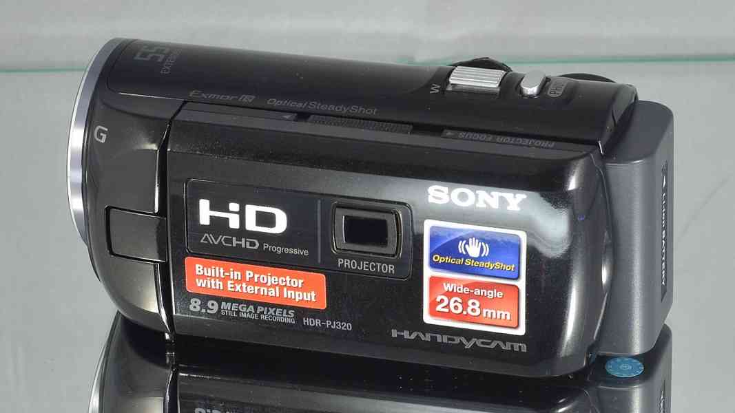 Sony HDR-PJ320E kamera*projektor*Full HDV* - foto 5
