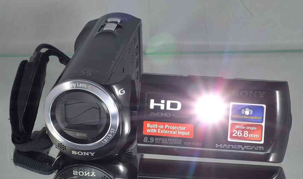 Sony HDR-PJ320E kamera*projektor*Full HDV* - foto 9