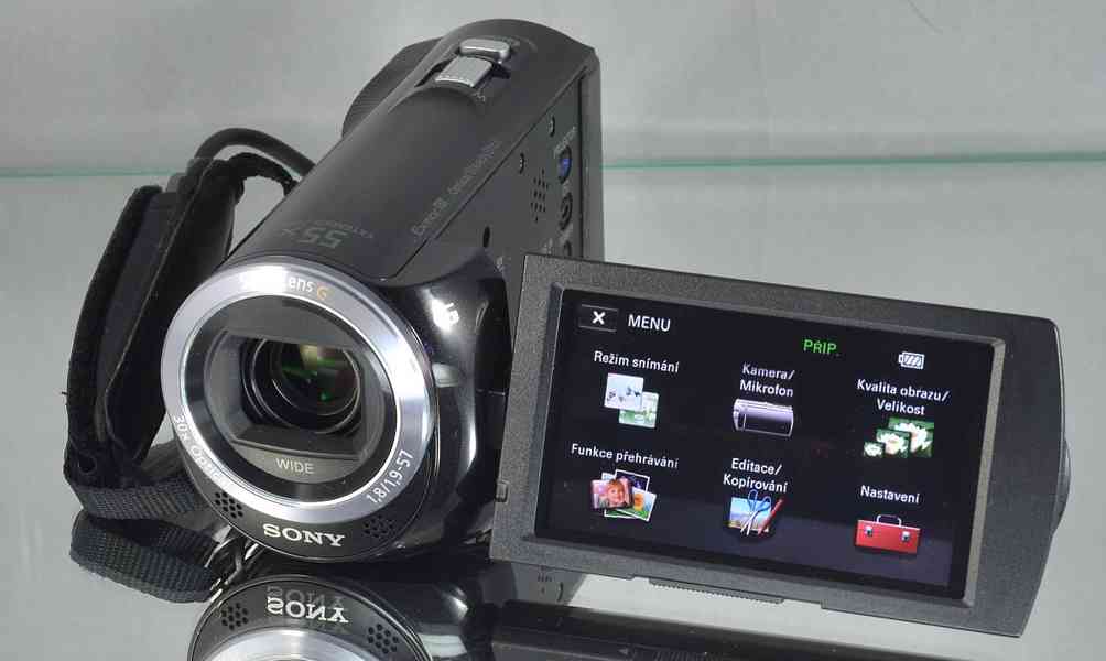 Sony HDR-PJ320E kamera*projektor*Full HDV* - foto 8