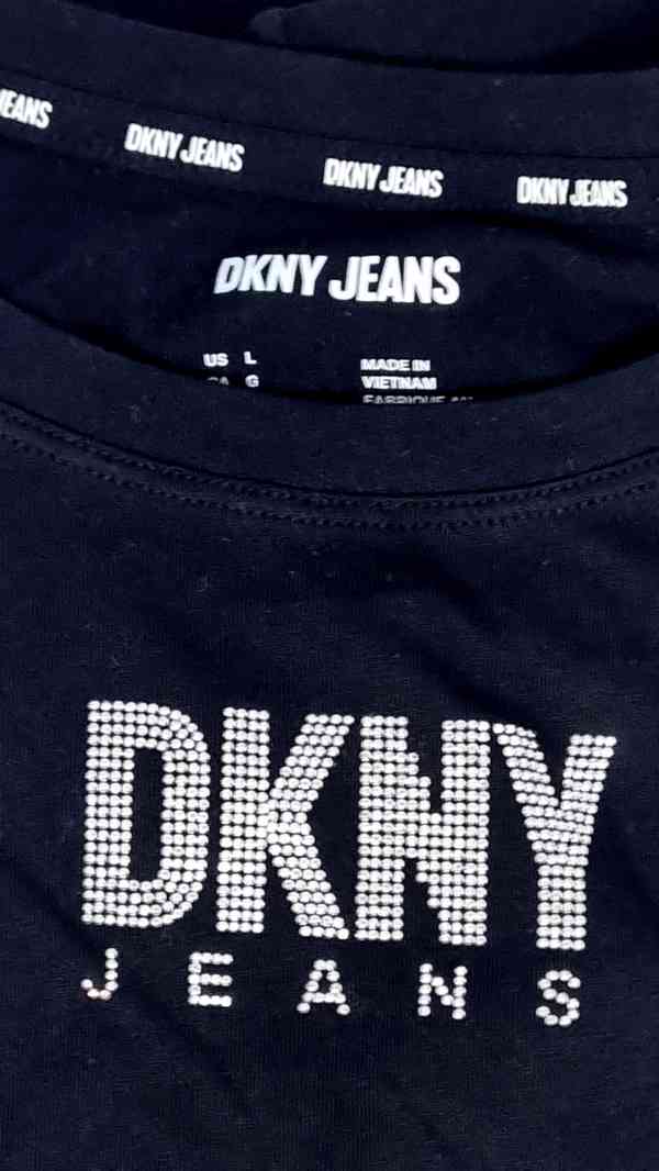 DKNY tričko L - foto 3