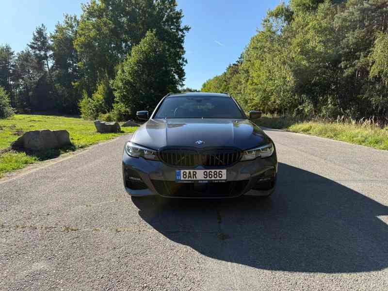 2021 BMW 320d xdrive touring g21 m sport,mhev,140 kw,Čr - foto 20