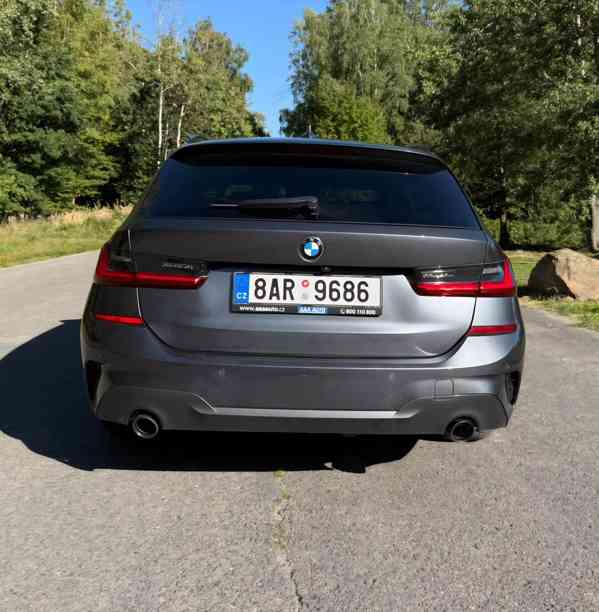 2021 BMW 320d xdrive touring g21 m sport,mhev,140 kw,Čr - foto 17