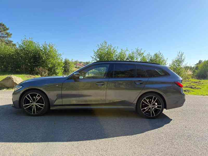 2021 BMW 320d xdrive touring g21 m sport,mhev,140 kw,Čr - foto 15