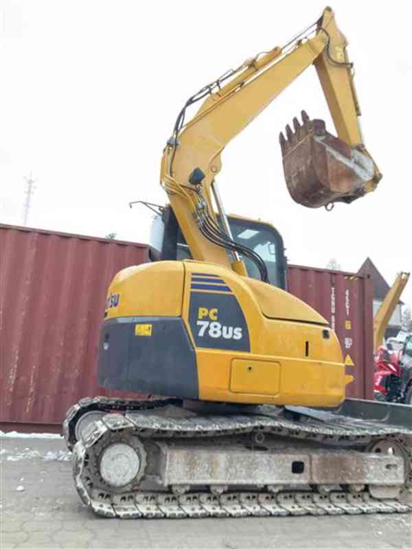 Pásový bagr - KOMATSU PC78US-8, BAGR - foto 3