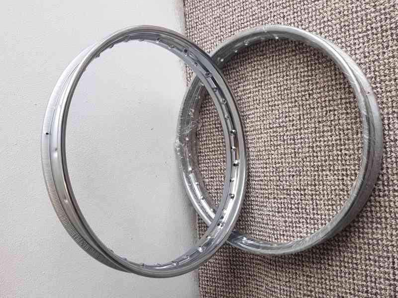 Jawa 50 pionýr 550 / pařez ráfek 1,50 x 16 - foto 3