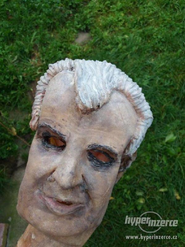 Celohlavová latexová maska Zeman - foto 3