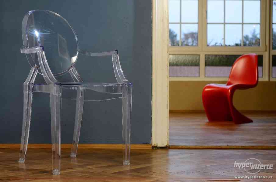 Neviditelná židle Ghost. SKLADEM - foto 1