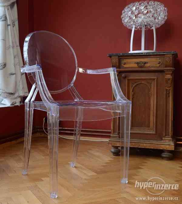 Neviditelná židle Ghost. SKLADEM - foto 5