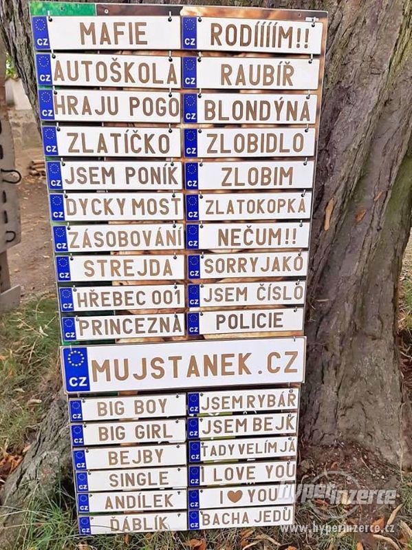 SPZ na přání - foto 1