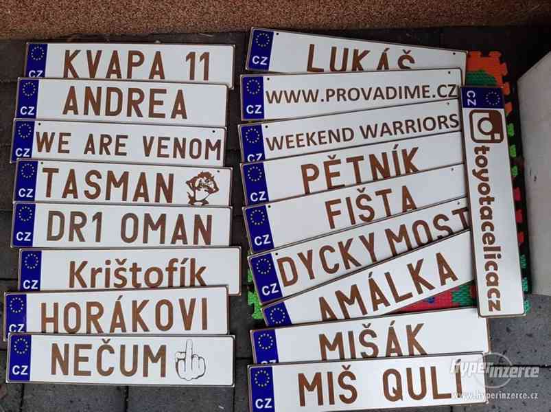 SPZ na přání - foto 4