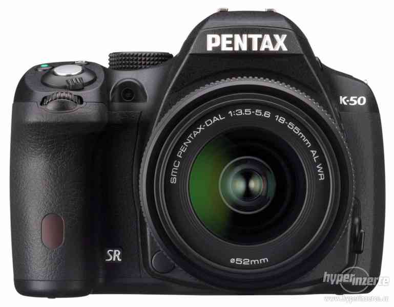 Pentax K 50 + 18 - 55 WR objektiv. Záruka do 24.11.2018 - foto 1