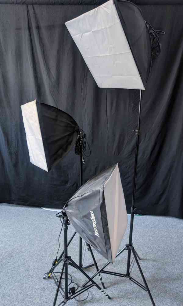 Set foto- video světel - foto 1