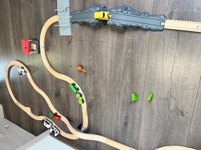 Dřevěná vláčkodráha  - foto 4