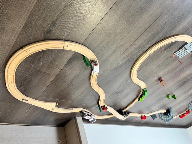 Dřevěná vláčkodráha  - foto 3