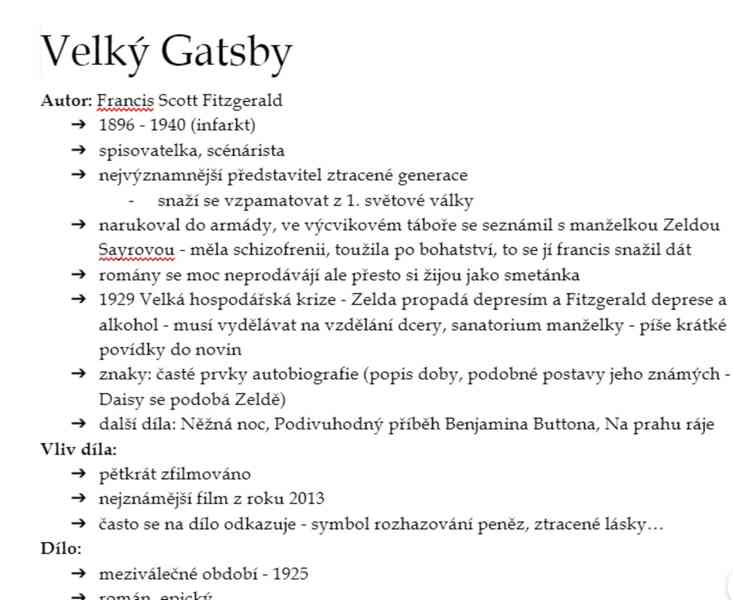 Materiály k maturitě - čeština, angličtina, biologie - foto 7