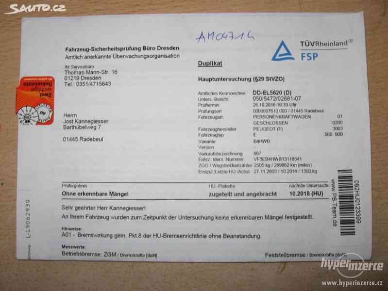 Peugeot 807 - foto 9