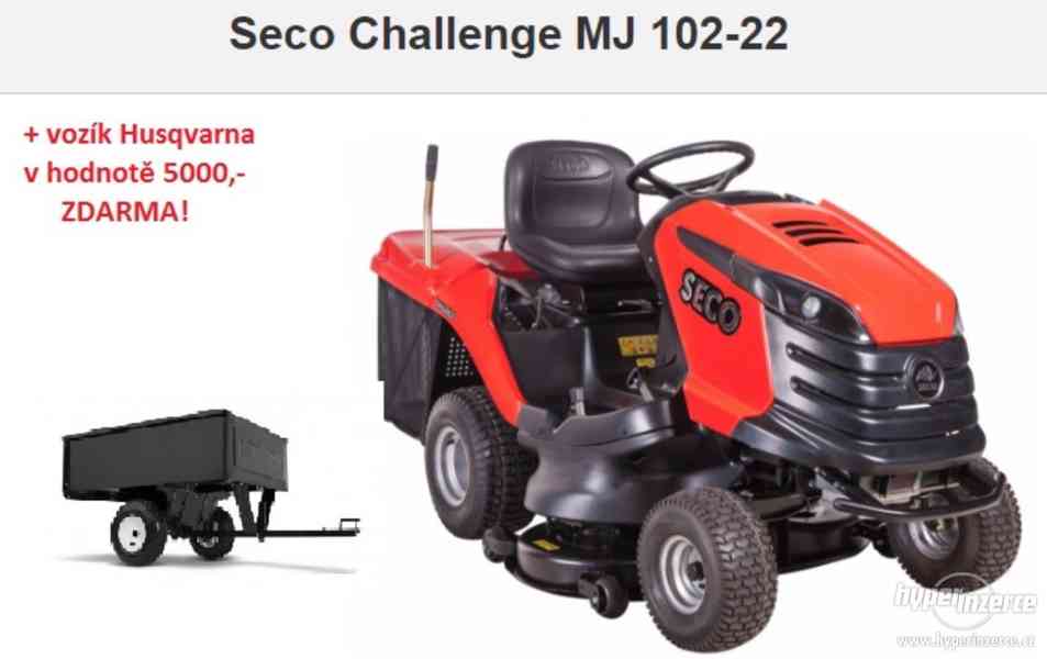 zahradní traktor Seco Challenge s UZÁVĚROU na sekání - foto 1