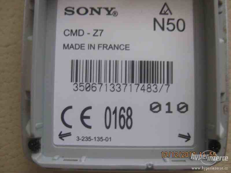 Sony CMD-Z5 a Sony CMD-Z7 z r.2001 s češtinou od 1.500CZK - foto 40