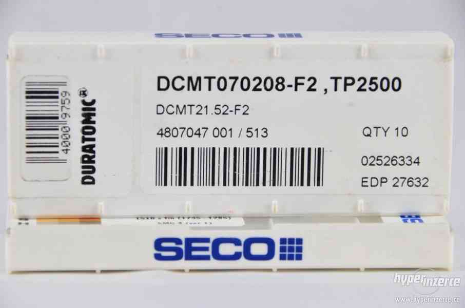 SECO DCMT 070208-F2 TP2500 - foto 3