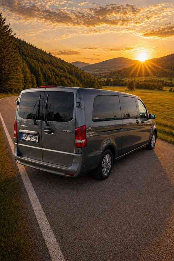 Pronájem Mercedes Benz Vito 8místné  - foto 3