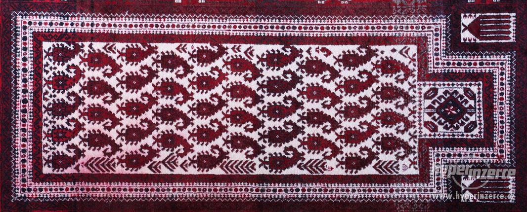 Afghánský modlitební koberec 166 x 82 cm - foto 3