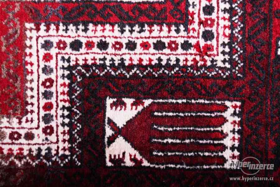 Afghánský modlitební koberec 166 x 82 cm - foto 5