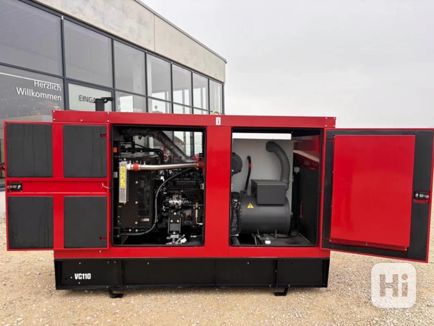 Nouzový dieselagregát 110 kVA / 88 kW, VALTRA AGCO VG 110 EM - foto 1