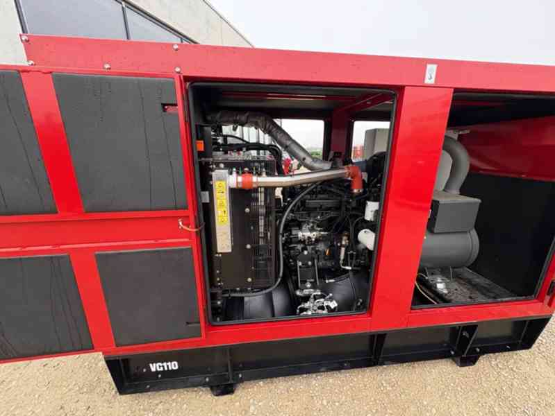 Nouzový dieselagregát 110 kVA / 88 kW, VALTRA AGCO VG 110 EM - foto 6