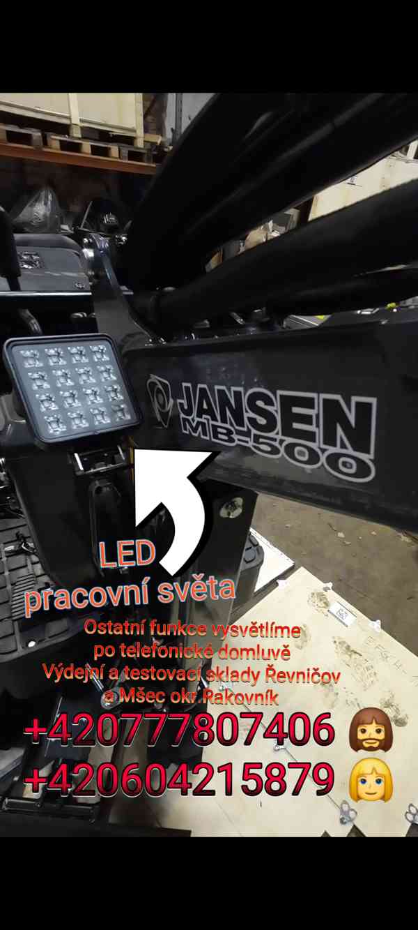 MIKRO RYPADLO JANSEN ® MB-500 NOVÝ - foto 8