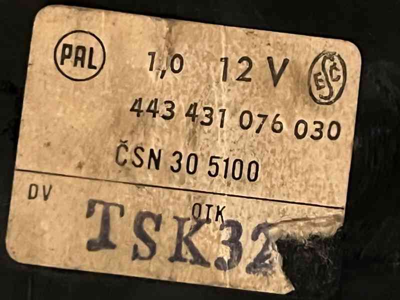 Přístrojovka ŠKODA 125, 130, 136, RAPID - foto 7