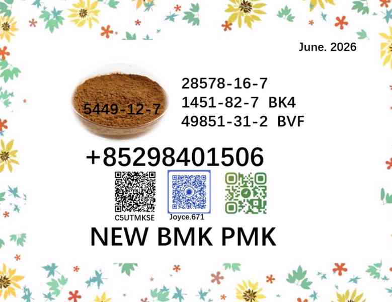 cas 49851-31-2 and BMK 5449-12-7 high purity 28578-16-7 PMK  - foto 3