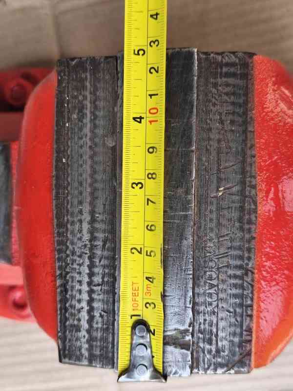 Prodám VELKÝ dílenský Profi Svěrák York 125.  - foto 7