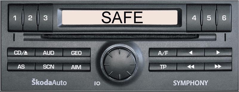Odblokování autorádia a navigace - foto 1