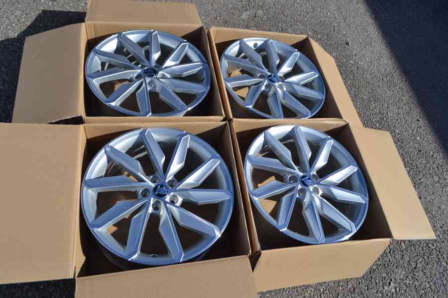Š.Scala/Kamiq.S.Arona, VW Taigo - 18 NOVÉ orig. Alu disky  - foto 10